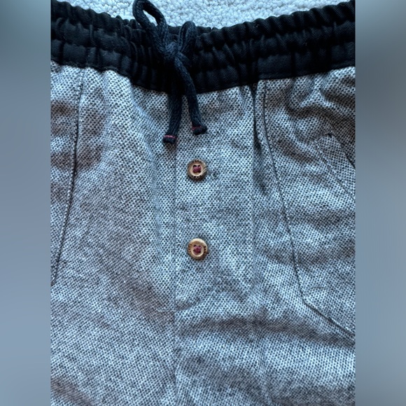 NWT Zara baby houndstooth pants for fall elastic waist and wood buttons 18-24 - Picture 5 of 9